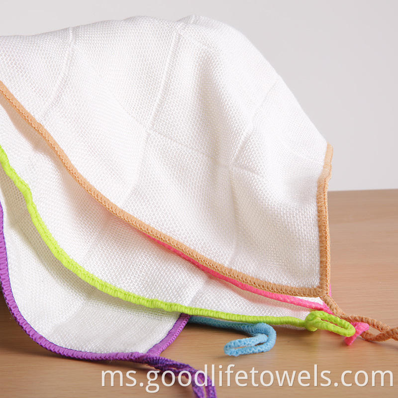 Absorbent Organic Cotton Weave Kitchen Dish Towels